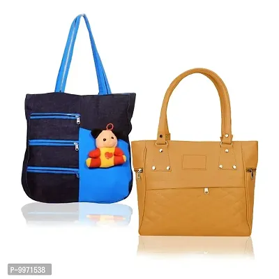 Trendy Cute Combo Of PU Handbags For Women-thumb0