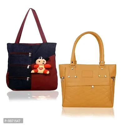 Trendy Cute Combo Of PU Handbags For Women