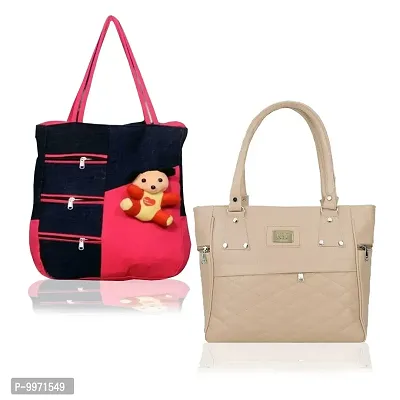 Trendy Cute Combo Of PU Handbags For Women