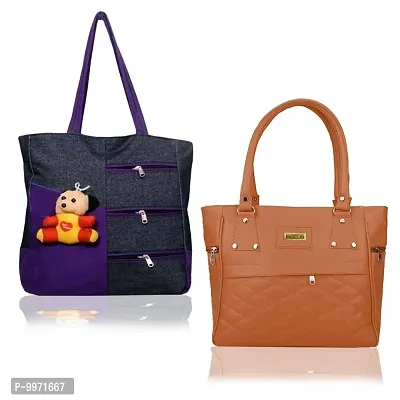 Trendy Cute Combo Of PU Handbags For Women