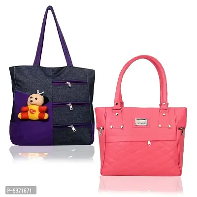 Trendy Cute Combo Of PU Handbags For Women