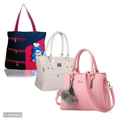 Trendy Cute Handbags For Women (Pack of 3)
