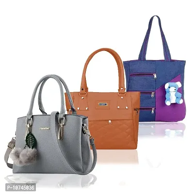 Trendy Cute Handbags For Women (Pack of 3)