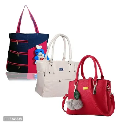 Trendy Cute Handbags For Women (Pack of 3)