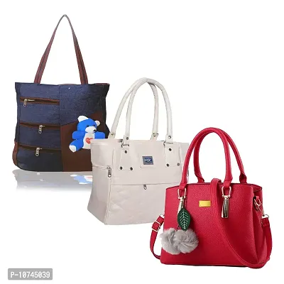 Trendy Cute Handbags For Women (Pack of 3)