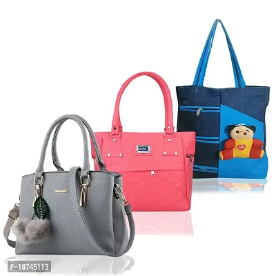 Trendy Cute Handbags For Women (Pack of 3)