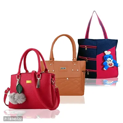 Trendy Cute Handbags For Women (Pack of 3)