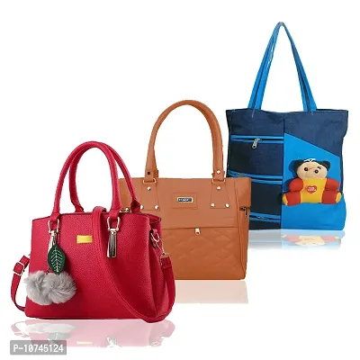 Trendy Cute Handbags For Women (Pack of 3)