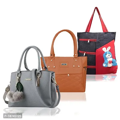 Trendy Cute Handbags For Women (Pack of 3)