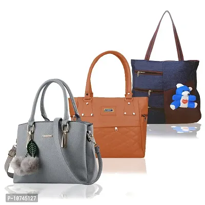 Trendy Cute Handbags For Women (Pack of 3)