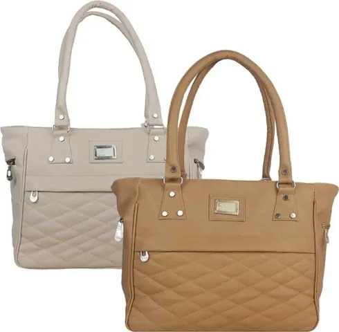 Trendy Combos Of 2 PU Shoulder Bags For Women