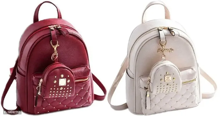 WOMEN ADORABLE CUTE TRENDY COMBO SCHOOL/COLLEGE/CASUAL DAILY USE BACKPACKS