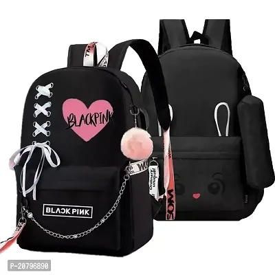 Backpack, School Bag for Children, Kids Backpack, School Backpack for Girl, School Bag for girl, Office Bag, Small BagBts Bag, Bts, blackpink , girls bac-thumb0