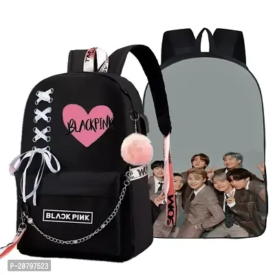 Bts bag, Blackpink Bag, Backpack, Office Bag, Kids bag, Girls Backpack, Women Backpack, Bags, combo bags, School bag,