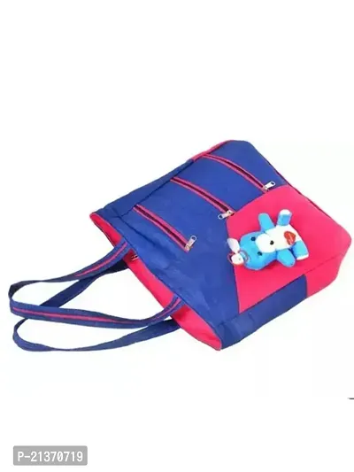 Women trendy latest  collectible adorable handheld cotton denim shoulder  handbag-thumb0