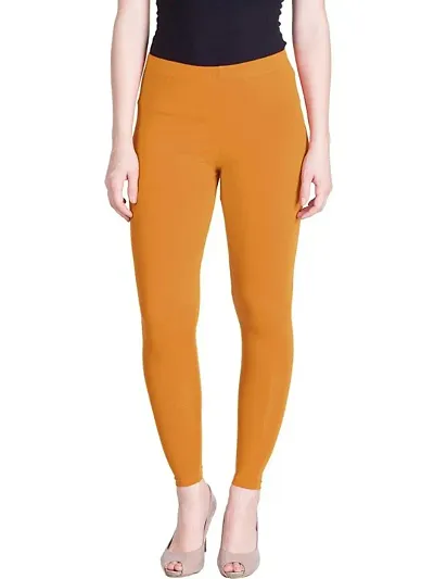 Lyra Fancy Womens Cotton Solid Leggings