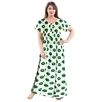 jwf Women's Cotton Printed Maxi Nighty (Pack of 2)-thumb3