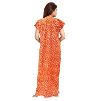 jwf Women's Pure Cotton Regular Maternity Nighty Jaipuri Night Gown Nighty (Free Size ( Upto XXL )-thumb4