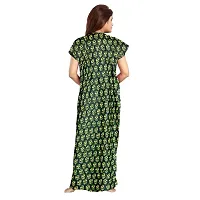 jwf Women's Cotton Printed Night Dress Maxi Gown Nighties Nighty Nightwear Inner  Sleepwear (Combo Pack of 2)-thumb4