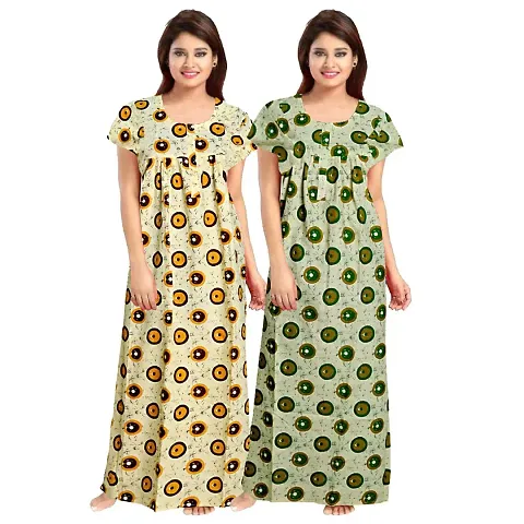 Hot Selling Pure Cotton nighties & nightdresses Women's Nightwear 