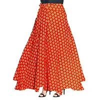 jwf Women's Cotton Printed Maxi Skirt (Multicolour, XXL) - Pack of 2 Pcs-thumb3