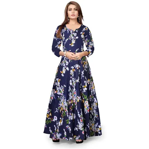 Best Selling Rayon Ethnic Gowns 