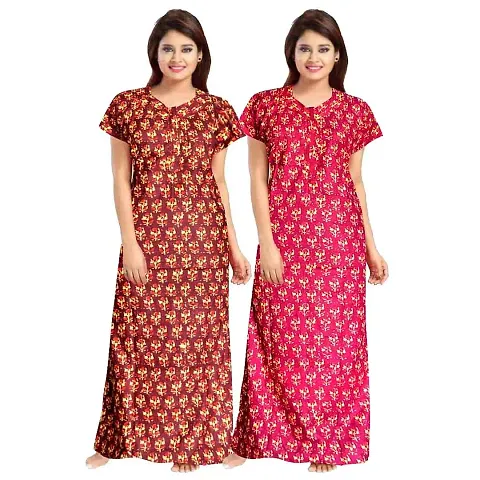 Hot Selling Cotton nighties & nightdresses Women's Nightwear 