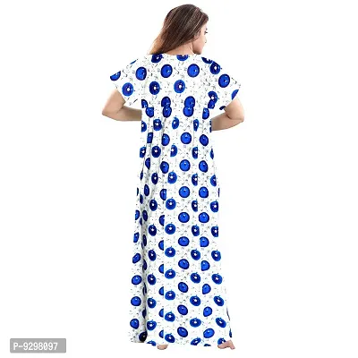 jwf Women's Cotton Nightwear Maxi Gown (Pack of 2 Pcs,)-thumb3