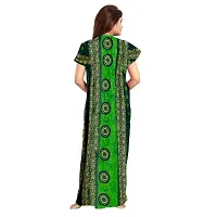 jwf Women's Cotton Printed Night Dress Maxi Gown Nighties Nighty Nightwear Inner  Sleepwear (Combo Pack of 2)-thumb4