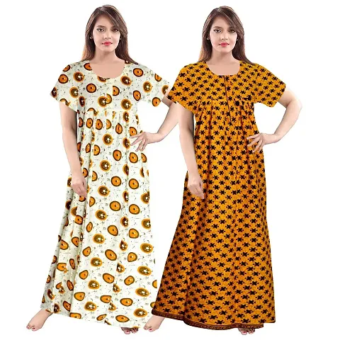 Hot Selling Cotton nighties & nightdresses Women's Nightwear 