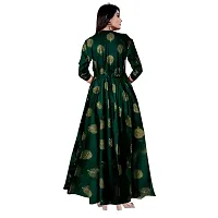 jwf Women's Ankle Length Anarkali Dress (GN1082-XXL_Pink_2XL)-thumb1