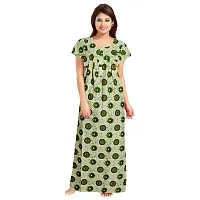 jwf Cotton Printed Comfortable Maternity Sleepwear Maxi Nighty Combo-thumb3