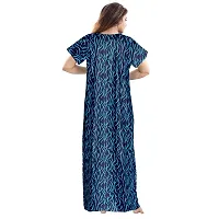 jwf Women's Pure Cotton Printed Attractive Maxi Comfortable Nightdresses ( Combo Pack of 2 PCs.)-thumb2