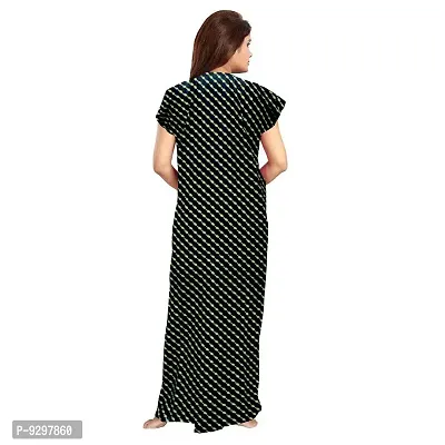 jwf Women Full Length Cotton Sleepwear Nighty (Multicolour L-XL) -Combo Pack of 2 Pieces-thumb5
