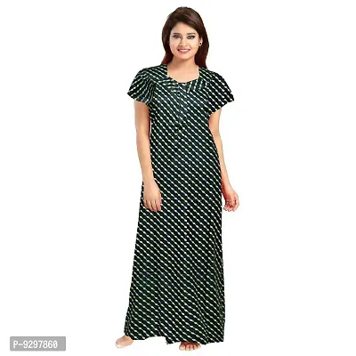 jwf Women Full Length Cotton Sleepwear Nighty (Multicolour L-XL) -Combo Pack of 2 Pieces-thumb4