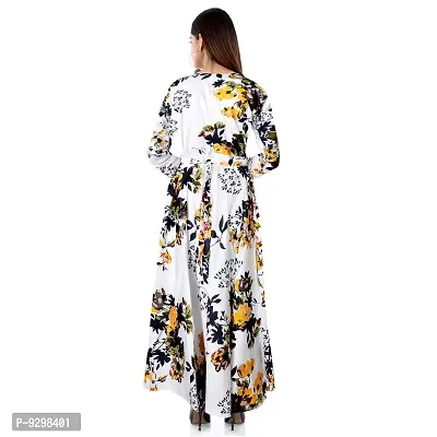 JWF Women's Cotton A-Line Maxi Dress (Multicolour, Free Size) -Combo of 2 Pieces-thumb3
