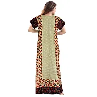 jwf Cotton Printed Attractive Maternity Sleepwear Maxi Nighty-thumb4