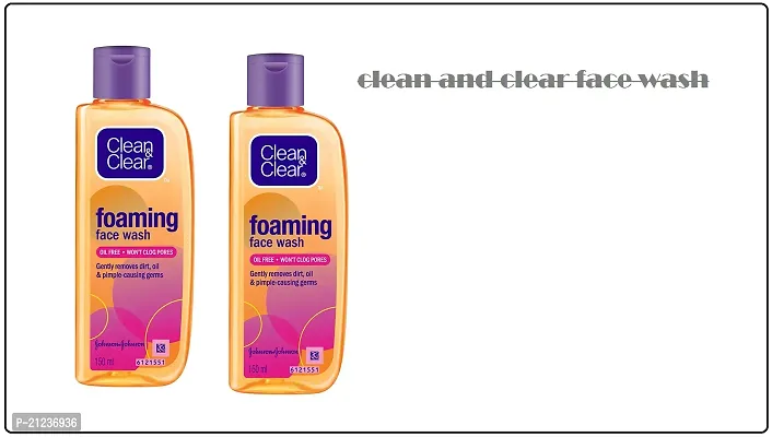Clean and Clear Foaming Face Wash Pack Of 2