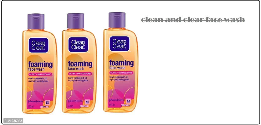 Clean Clear Face Wash Pack Of 3