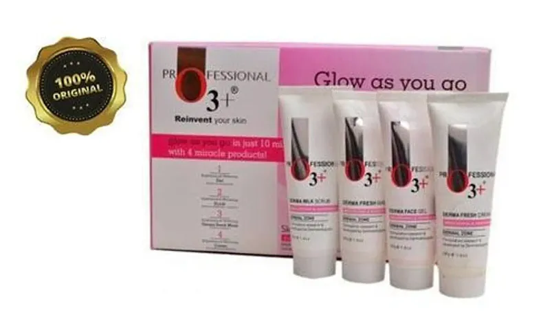 ##get more one professional o3+ whitening tube facial kit