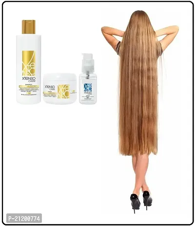 professional xtenso gold hair care shampoo+hair mask+serum
