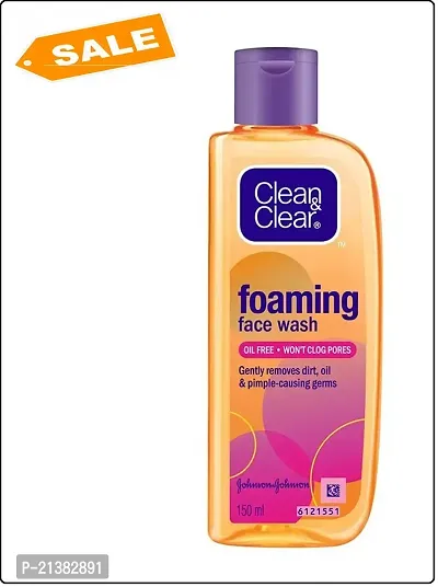 add to new cart professional cleanclear foaming face wash pack of 1