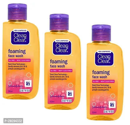 clean clear face wash pack of 3-thumb0