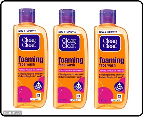 clean clear face wash pack of 3