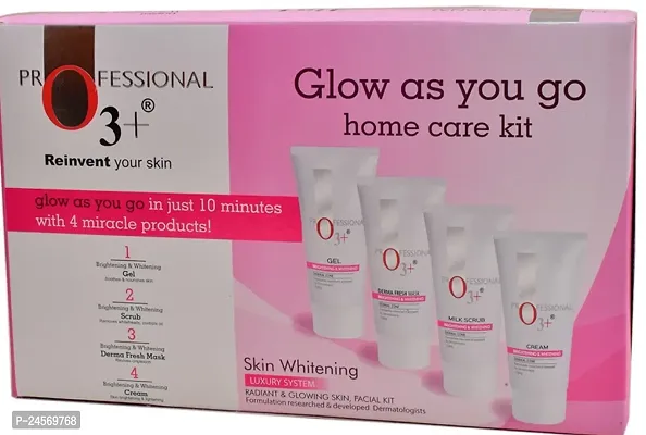 PROFESSIONAL  O3+ GLOW AS YOU GO HAOME CARE  FACIAL KIT P- 1