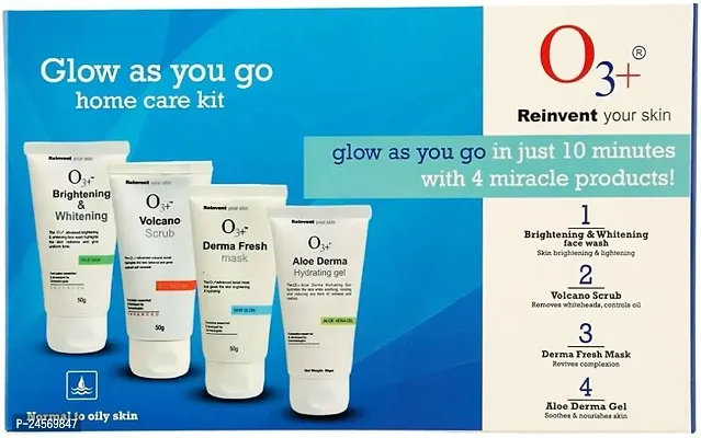 O3+ Professional Diamond  Glow As You Go Home Care Kit Pack Of 1