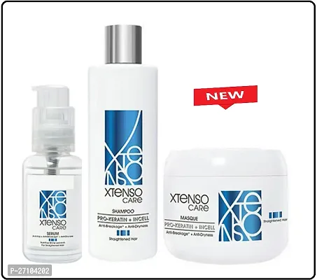 new xtenso blue shampoo+mask+serum .