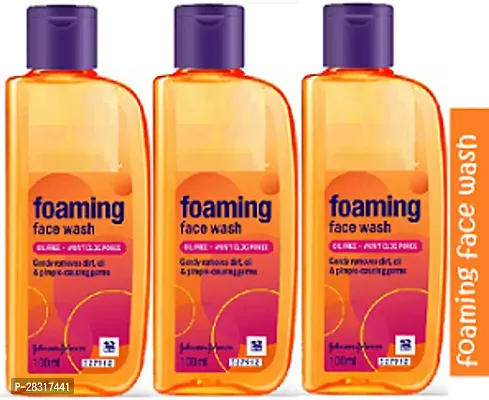 New Oily Skin Foaming Facewash Pack of 3-thumb0