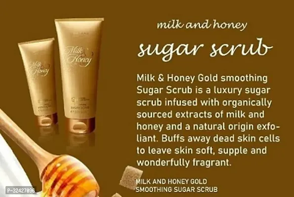 ...new  milk  honey sugar scrub pack of 1