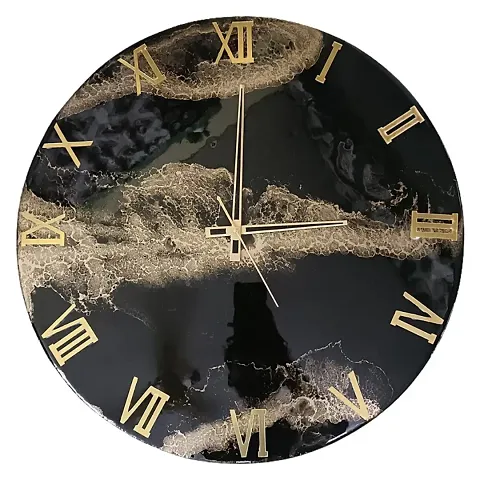 zeds collection latest designer resin analog wall clock for home decoration 12*12 inches